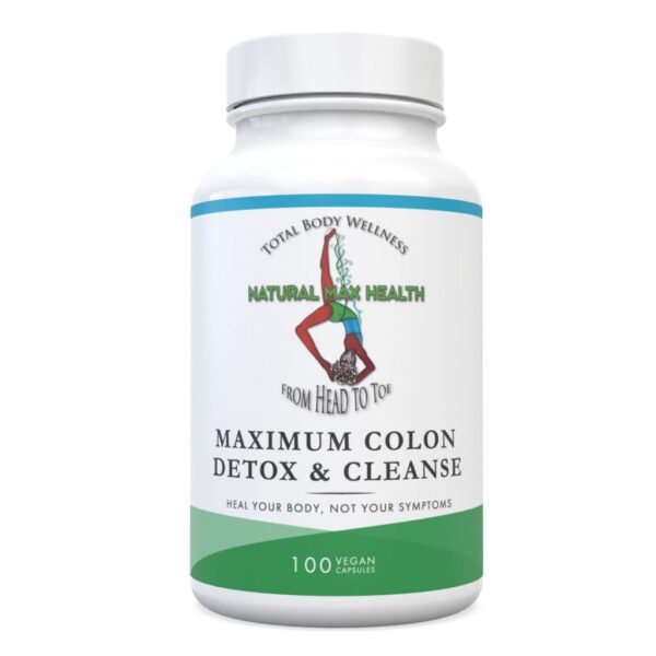 Maximum Colon Detox & Cleanse Front