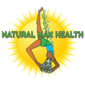 Natural Max Health Sun logo: Heal your body, not your symptoms for total body wellness from head to toe.