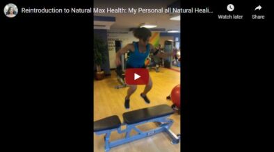 Reintroduction to Natural Max Health All Natural Healing Testimonial video cover by Natural Max Health Sakinah Bellamy.