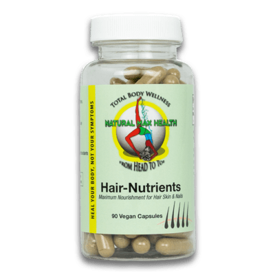 Hair Nutrients by Natural Max Health—stop baldness and restore damaged hair product image.