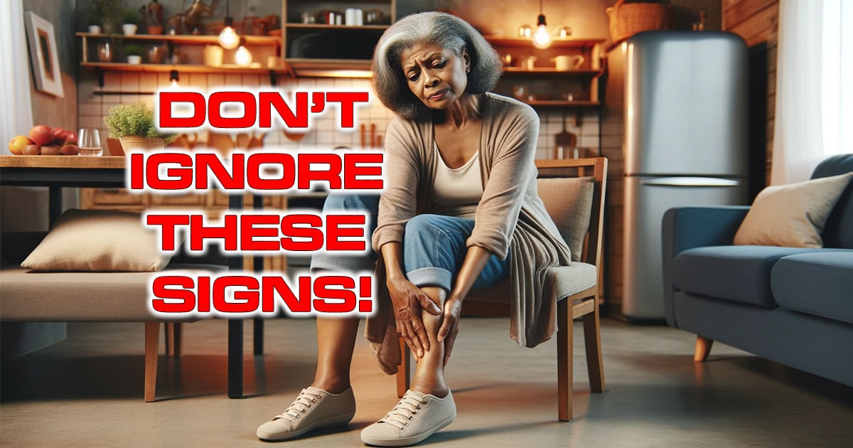 Unhealthy-lymphatic-system-dont-ignore-these-signs-image-of-older-black-woman-rubbing-swollen-ankles